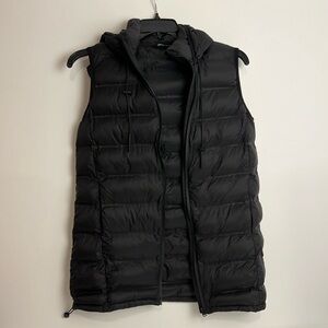 Black Puffer Vest